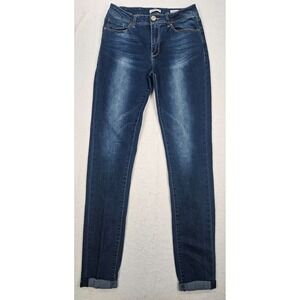 Blue Jam High rise Skinny distressed jeans Women's Size 11